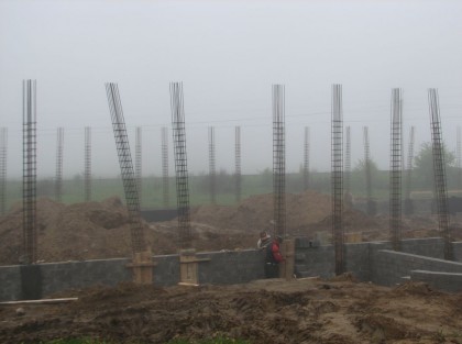 budowa fundamentów centrum kultury