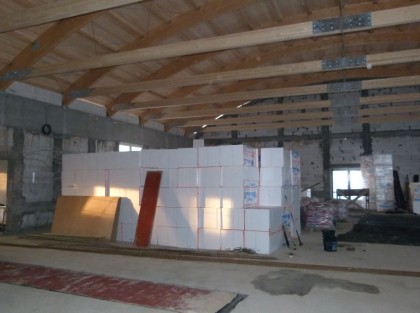 budowa sali głównej w centrum kultury